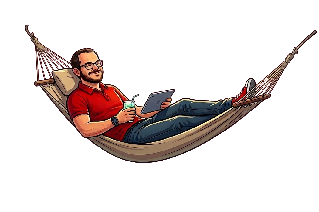 Illustration Avatar Ineddy Relax utilisée pour le site suite.ineddy.re